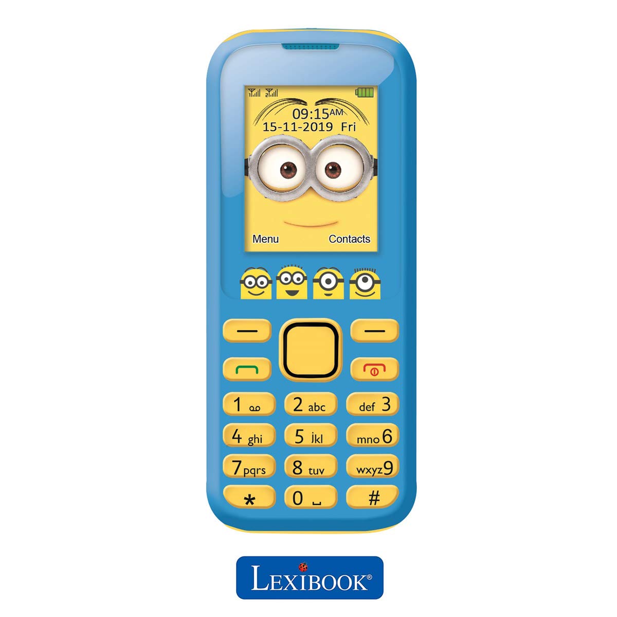 Lexibook Minions GSM20DES Cellulare Giallo Blu Doppia SIM