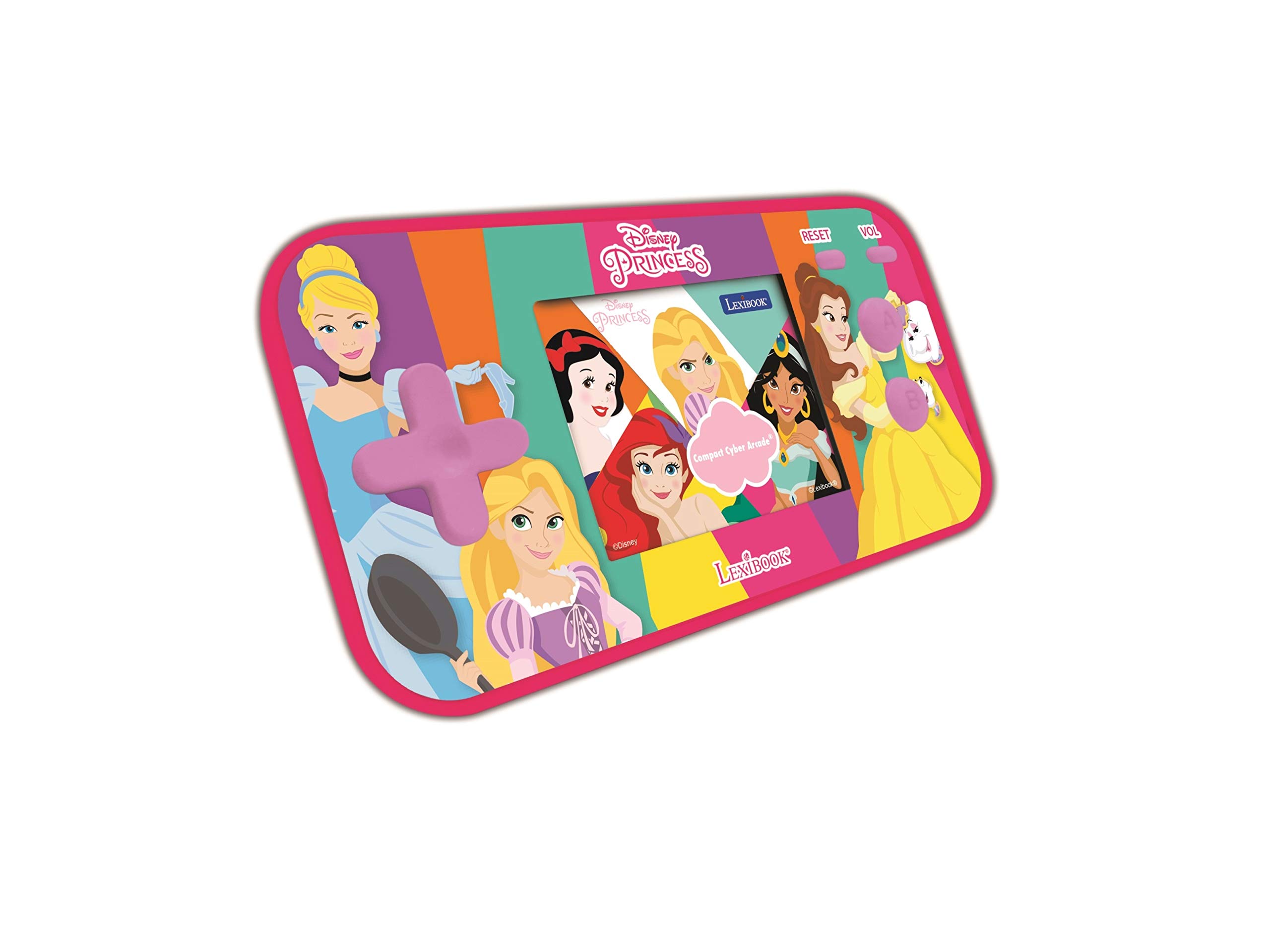 Lexibook JL2367DP console portatile Disney Princess 150 giochi