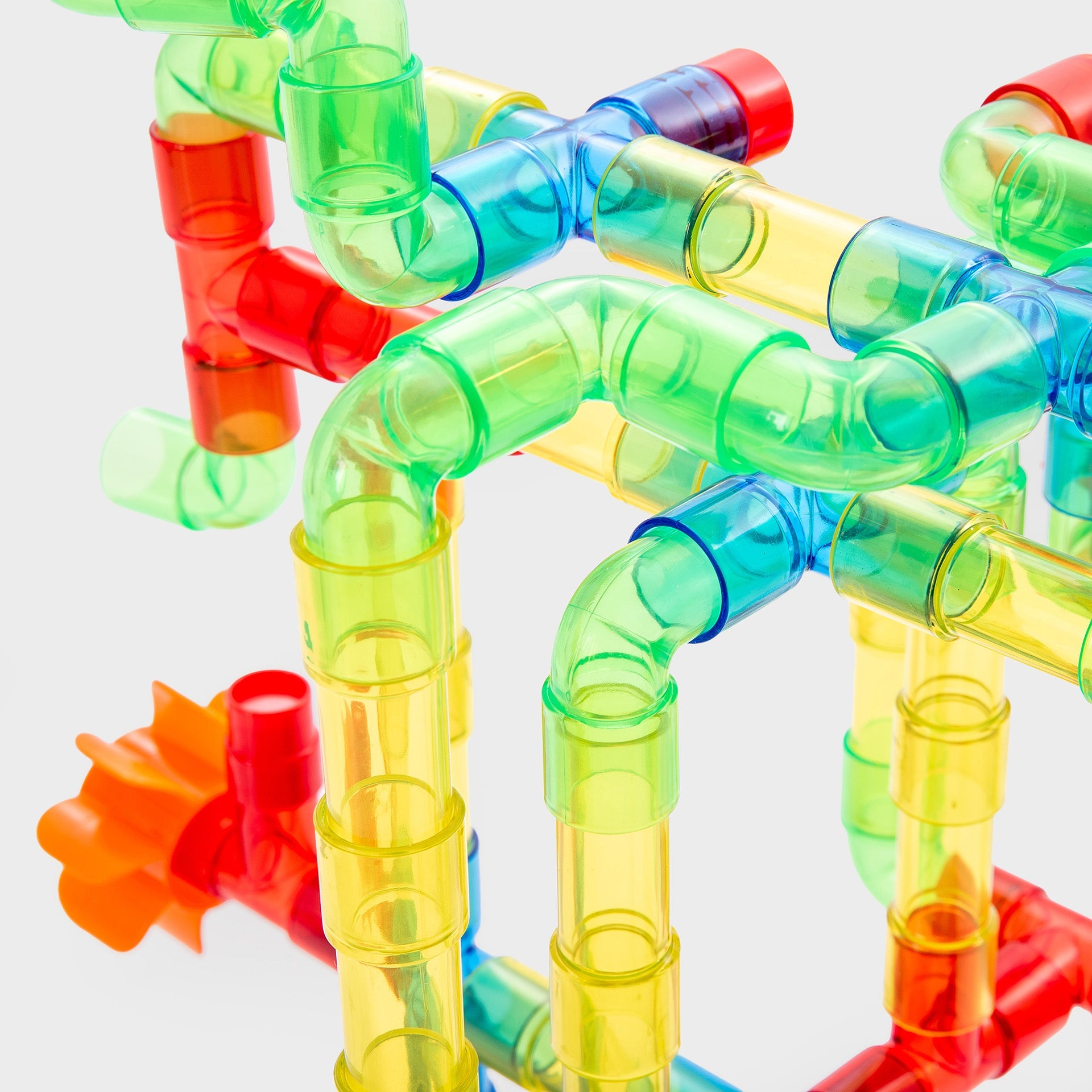Tickit Translucent Set Tubi Acqua Colorati 74 Pezzi