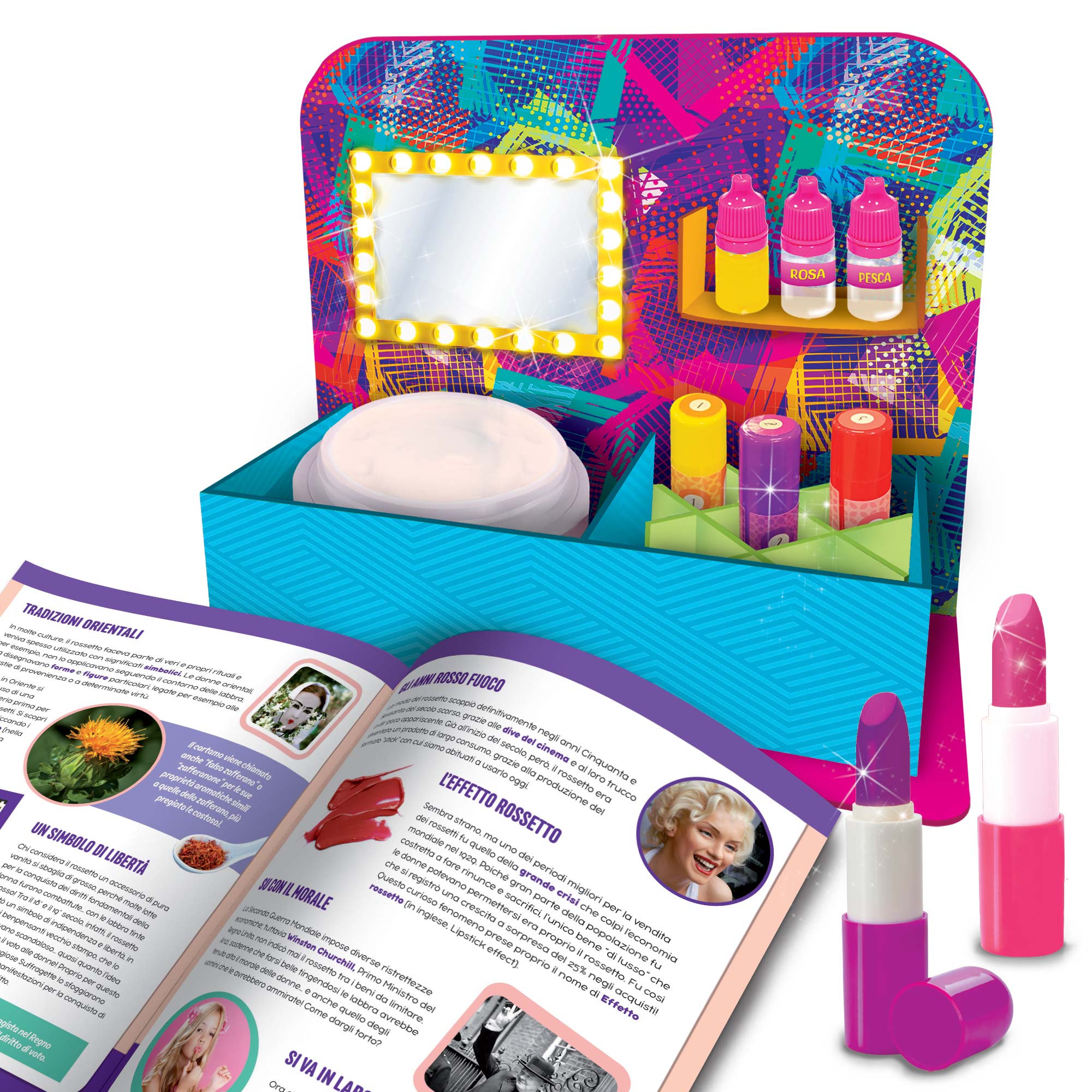 Lisciani I'm a Genius Laboratorio dei Rossetti kit creativo