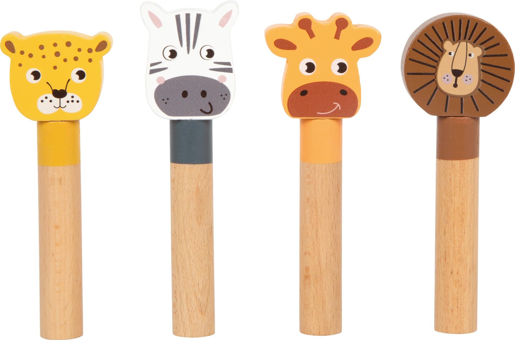 smallfoot Safari 12758 gioco impilabile 4 animali saltellanti