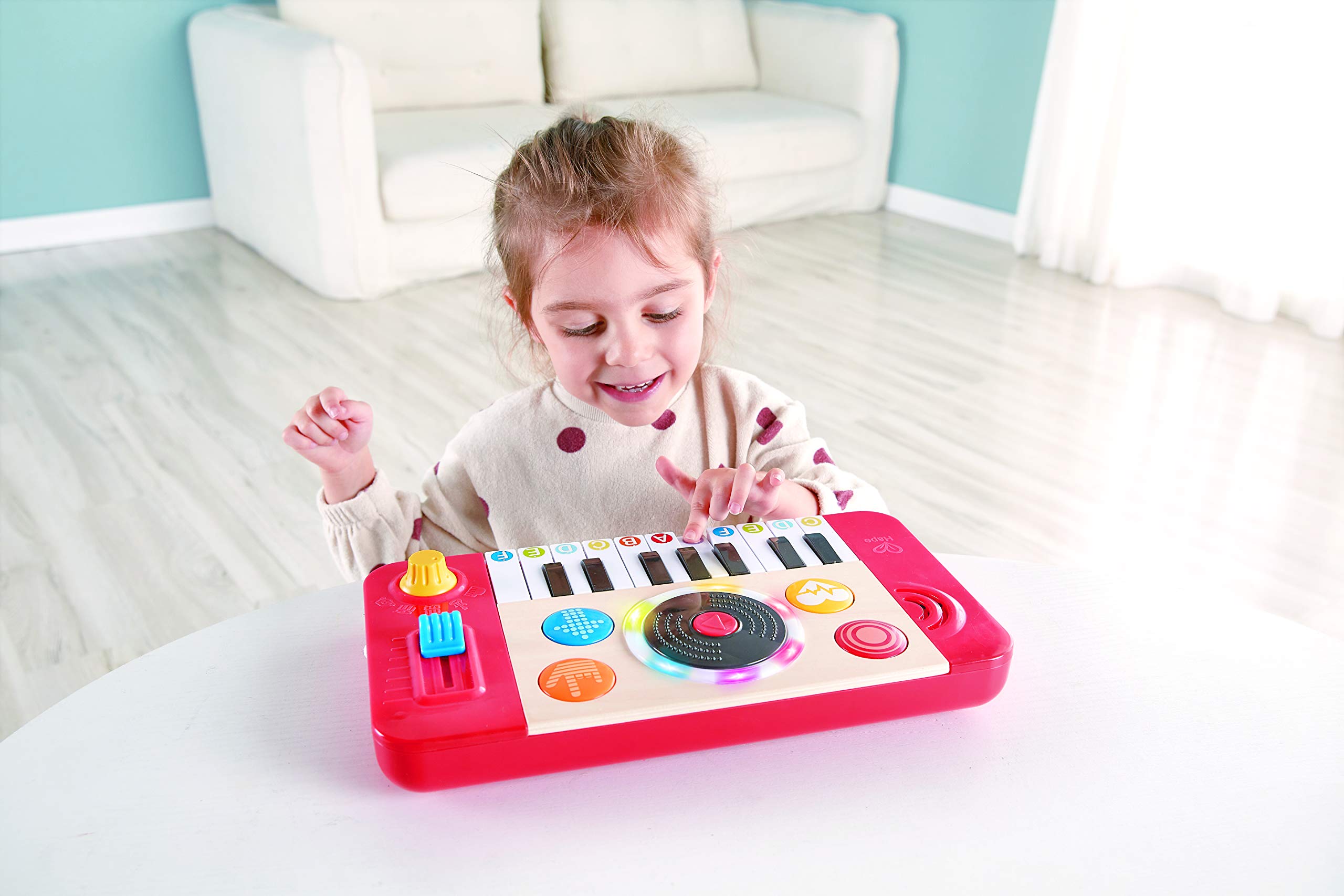 Hape Mix & Spin studio DJ musicale con luci