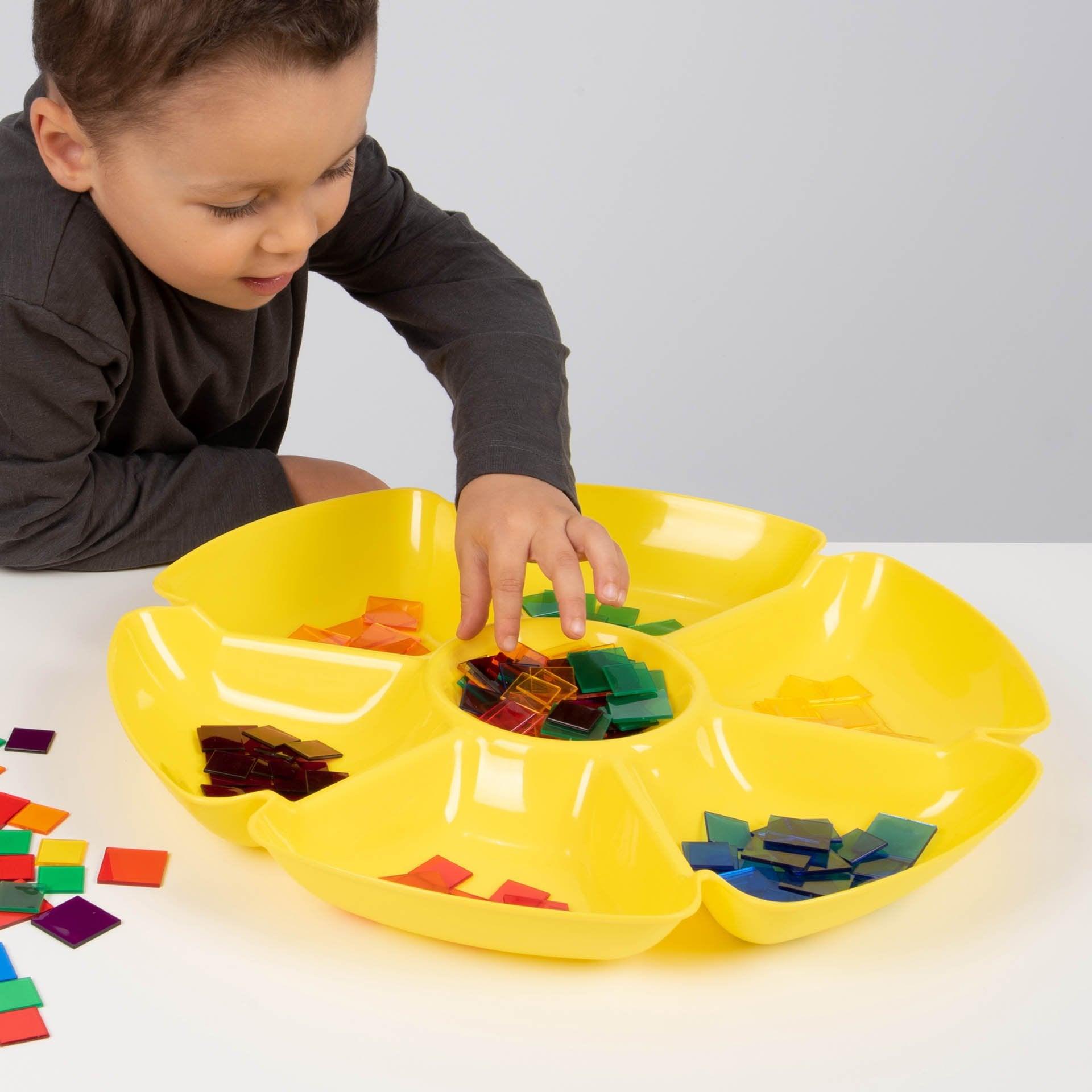 Tickit Flower Sorting Paint Trays vassoi 6 pezzi colori
