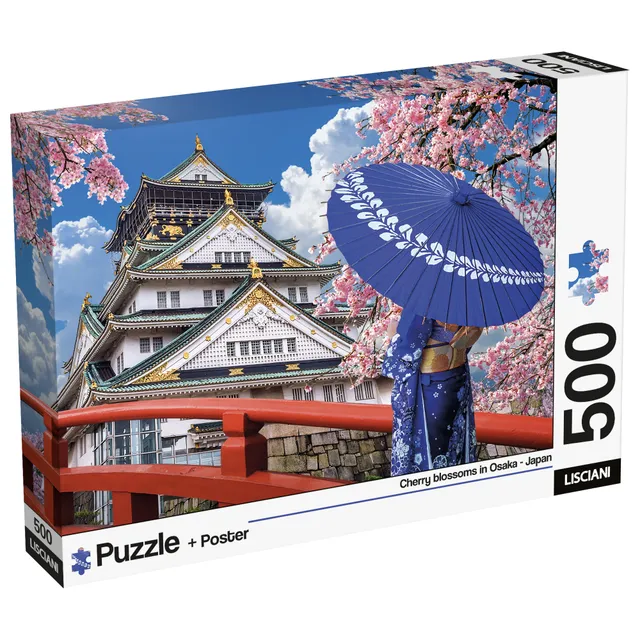 Lisciani Puzzle Poster Japan 500 puzzle adulti 500 pezzi
