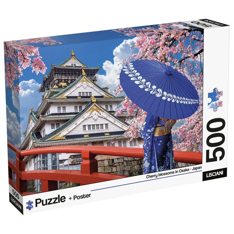 Lisciani Puzzle Poster Japan 500 puzzle adulti 500 pezzi