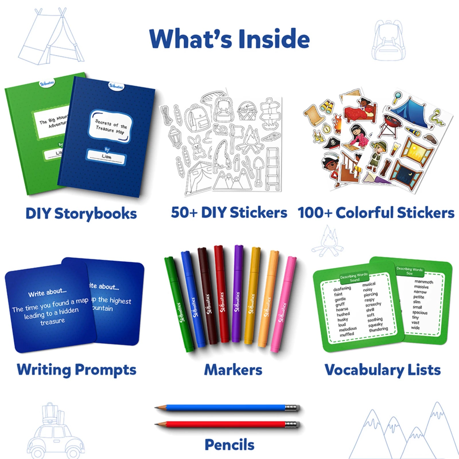 Skillmatics My Storybook Art Kit All My Adventures kit creativo 5-10 anni