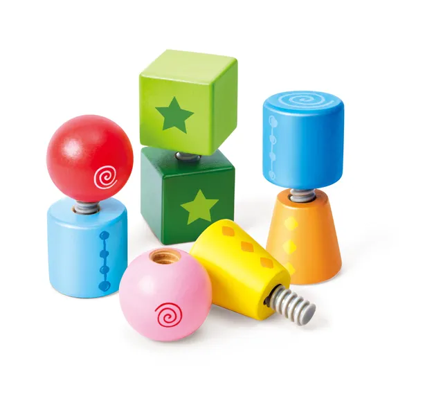 Hape Viti e Bulloni set costruzioni in legno 18 mesi