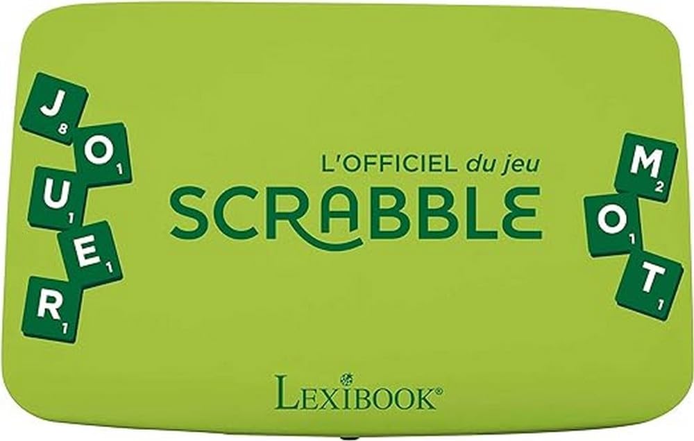 Lexibook SCR8FR dizionario elettronico Scrabble verde blu