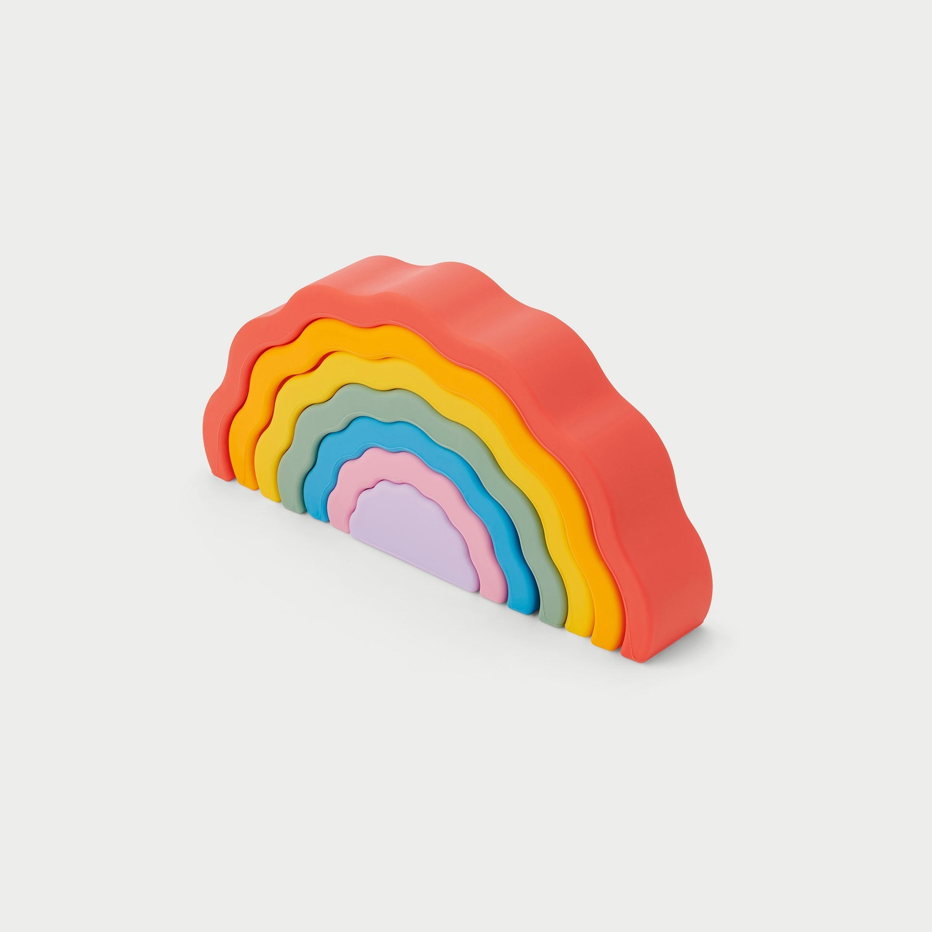 Tickit SiliSoft Wobble Rainbow arcobaleno silicone 7 pezzi