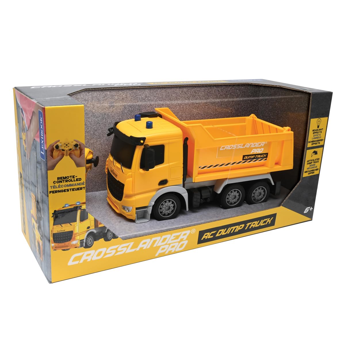 Lexibook Crosslander PRO RCP10LXB dumper telecomandato ribaltabile