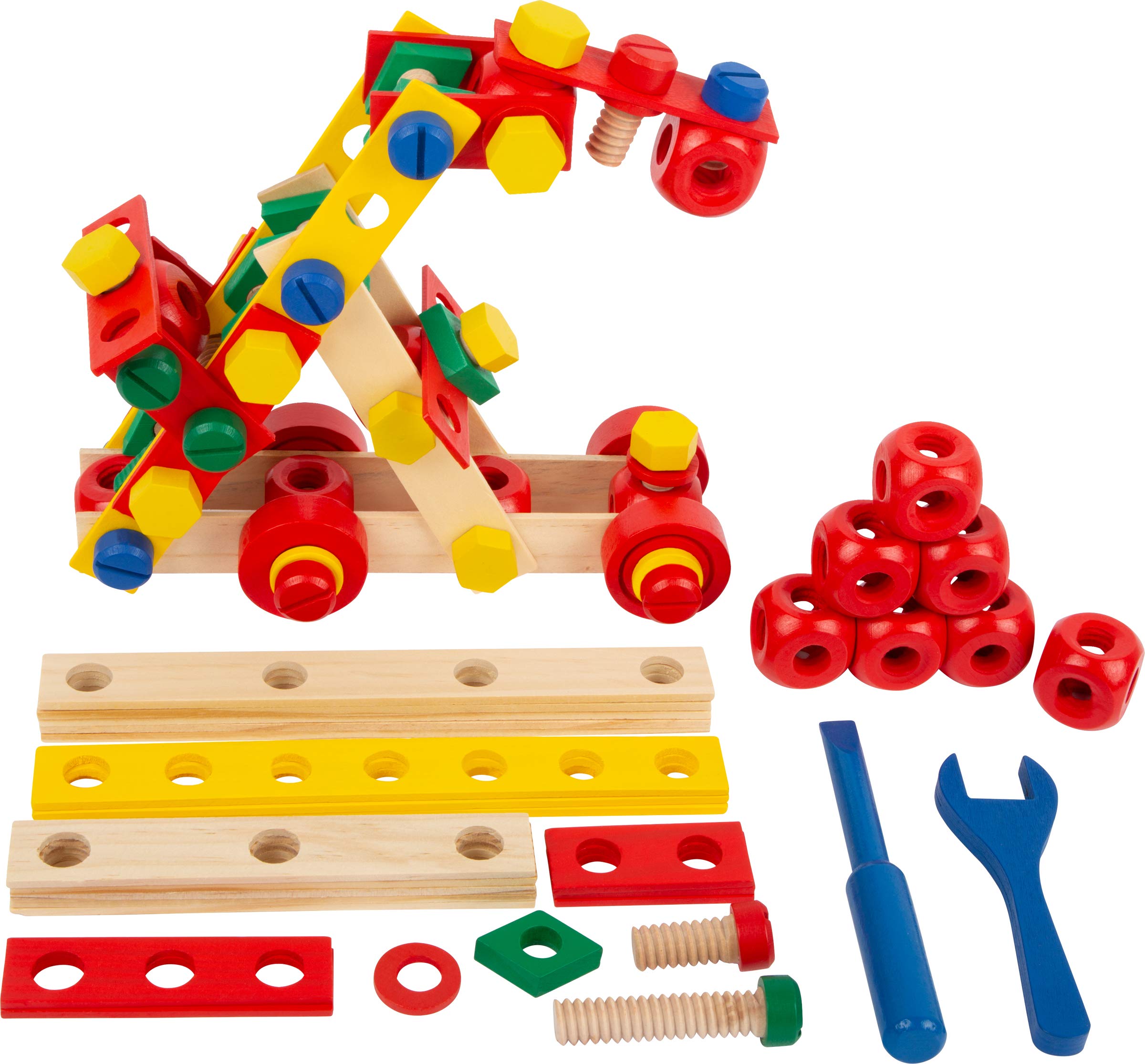 smallfoot 3490 set costruzioni legno da avvitare 5 anni