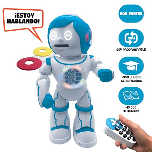 Lexibook ROB90ES robot musicale con luci per bambini