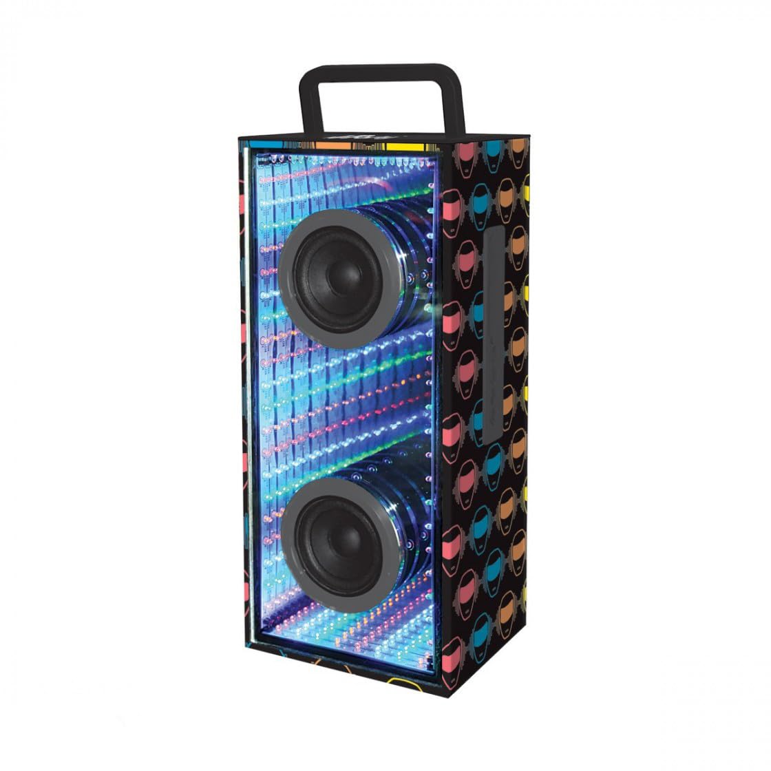 Lexibook iParty BTL61 cassa Bluetooth nera pixel