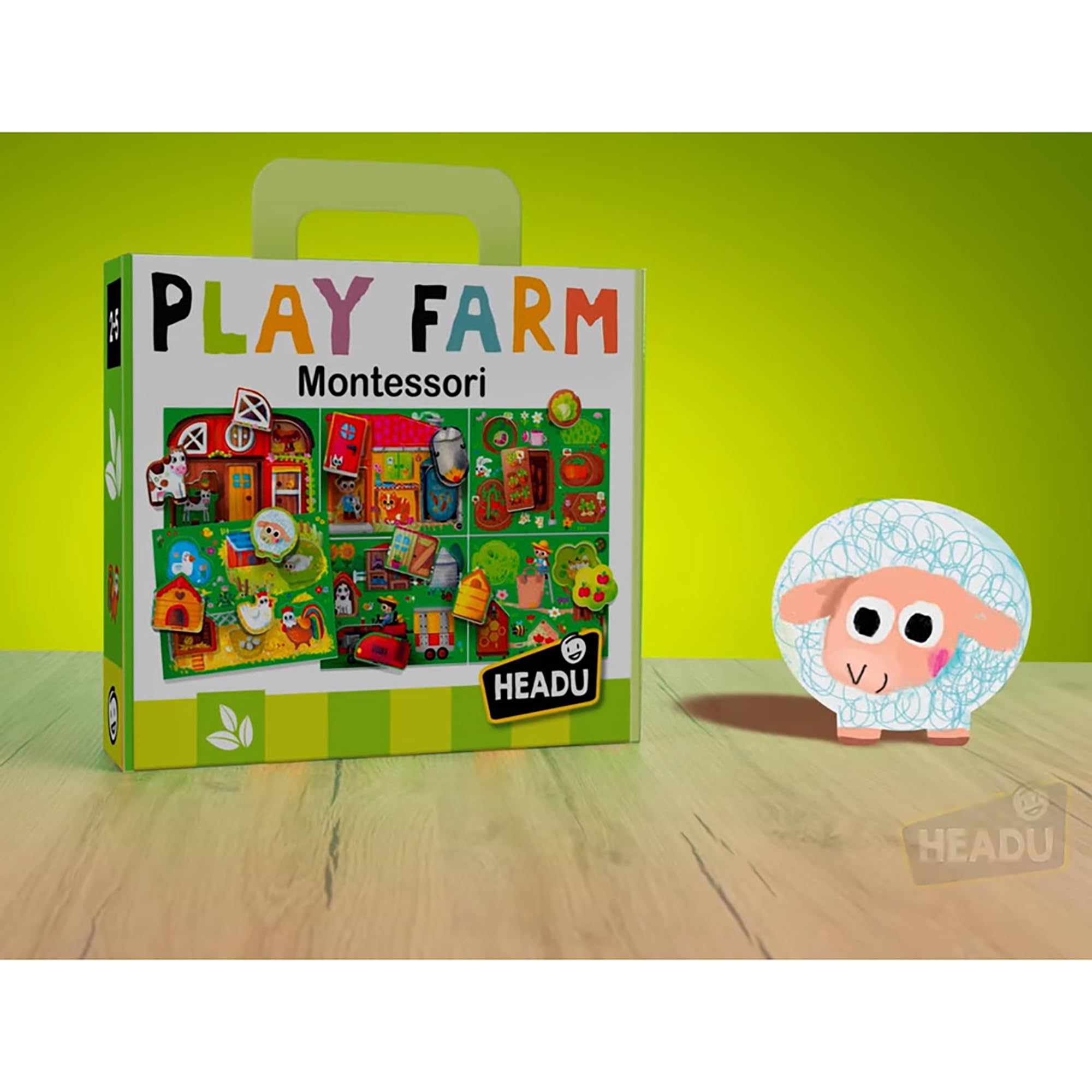 Headu Play Farm MU23608 gioco fattoria vecchia edizione 40 tessere