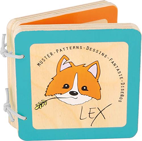 smallfoot Lex 10863 libro in legno da 12 mesi