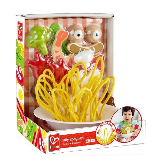 Hape E3165 Spaghetti Pazzi gioco creativo da 3 anni