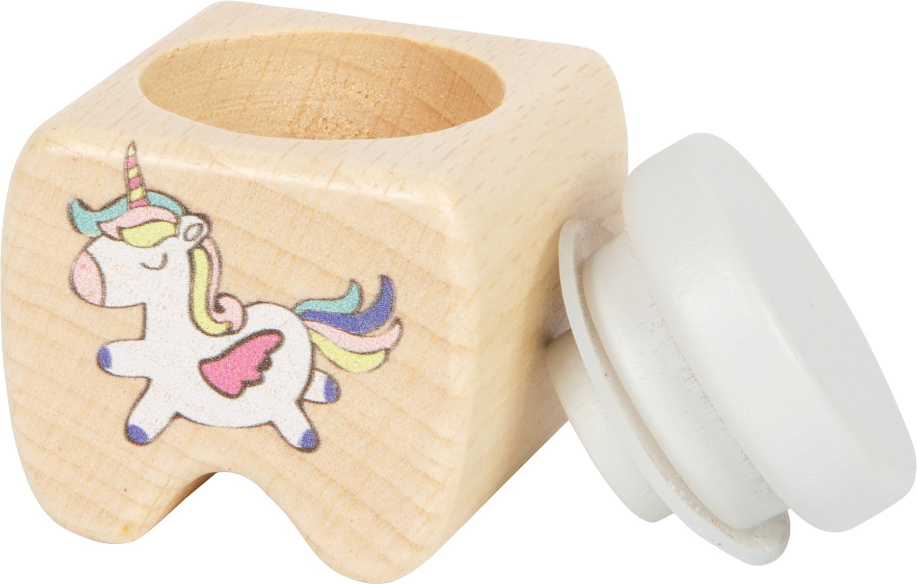 smallfoot 12727 portadenti legno silicone 4 soggetti