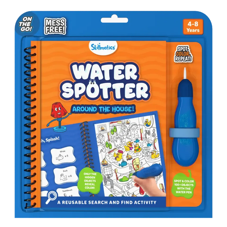 Skillmatics Water Spotter Casa libro acqua cerca e trova