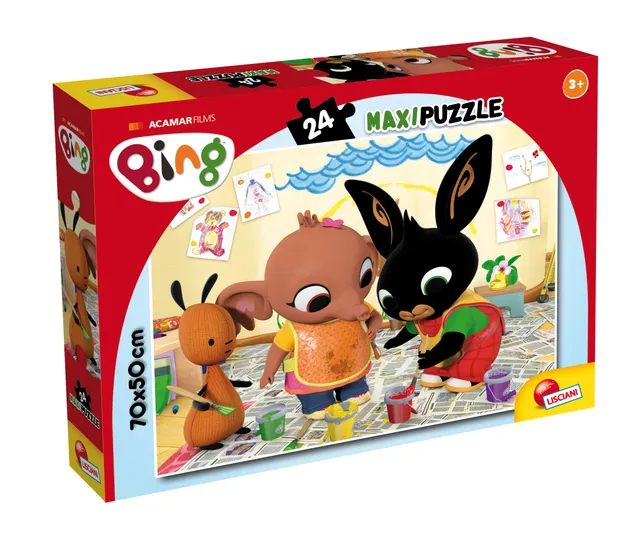 Lisciani Bing Maxifloor 24 puzzle pavimento 24 pezzi
