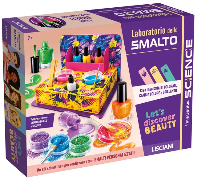 Lisciani I'm a Genius Laboratorio Smalto gioco creativo