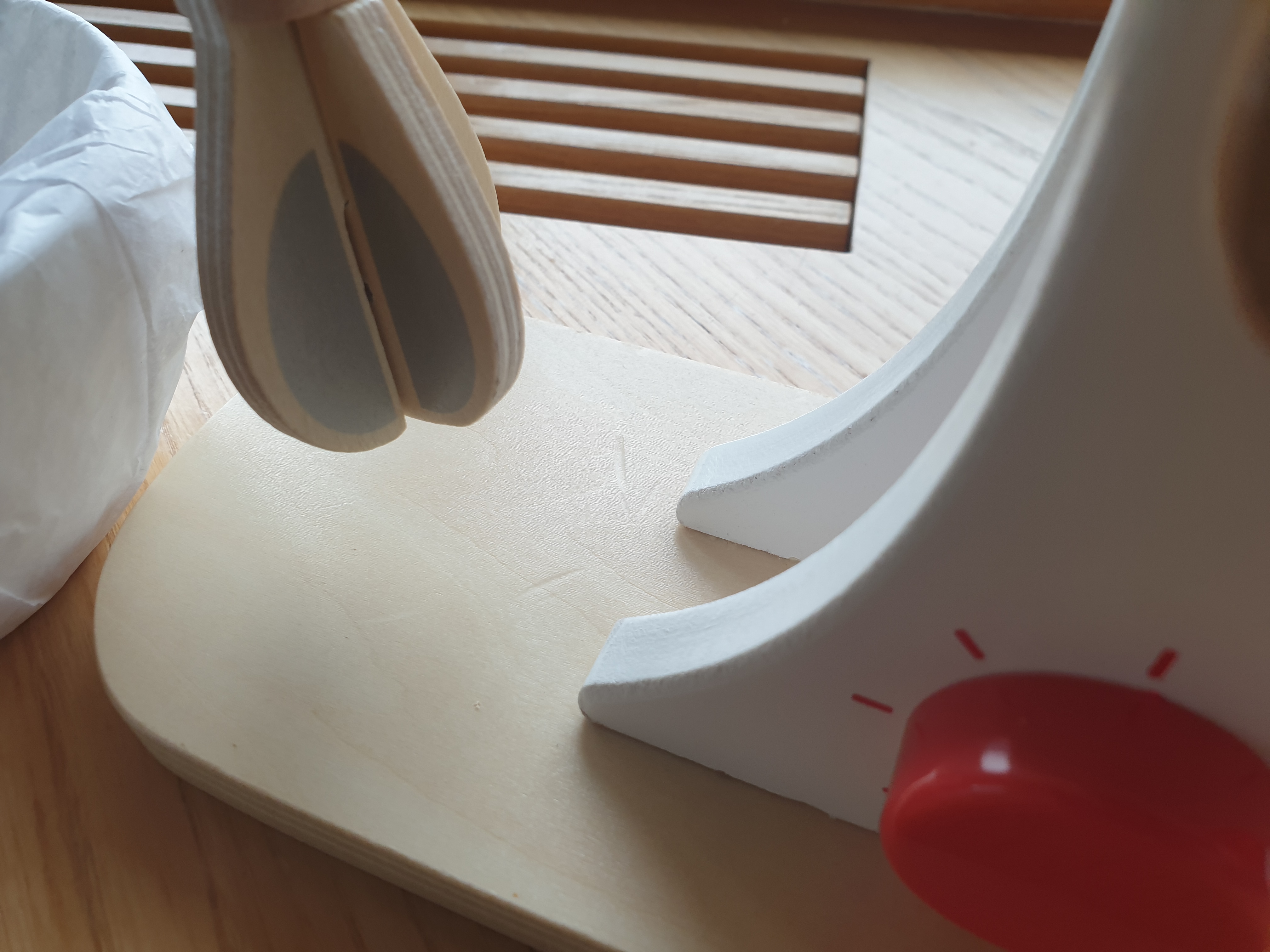 smallfoot set utensili cucina legno tostapane mixer 3 pezzi