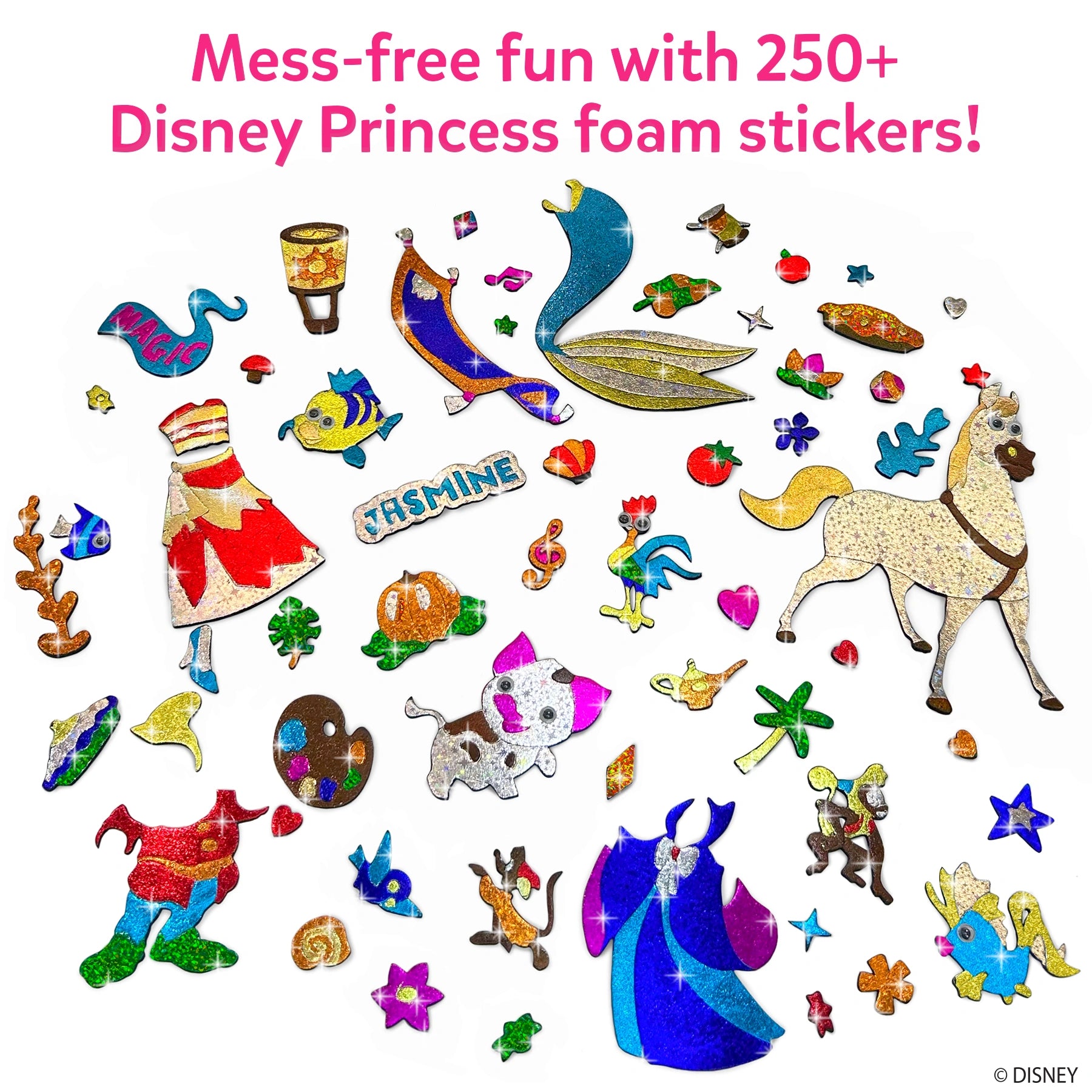 Skillmatics Foil Fun Disney Princess kit arte foil 4-9 anni
