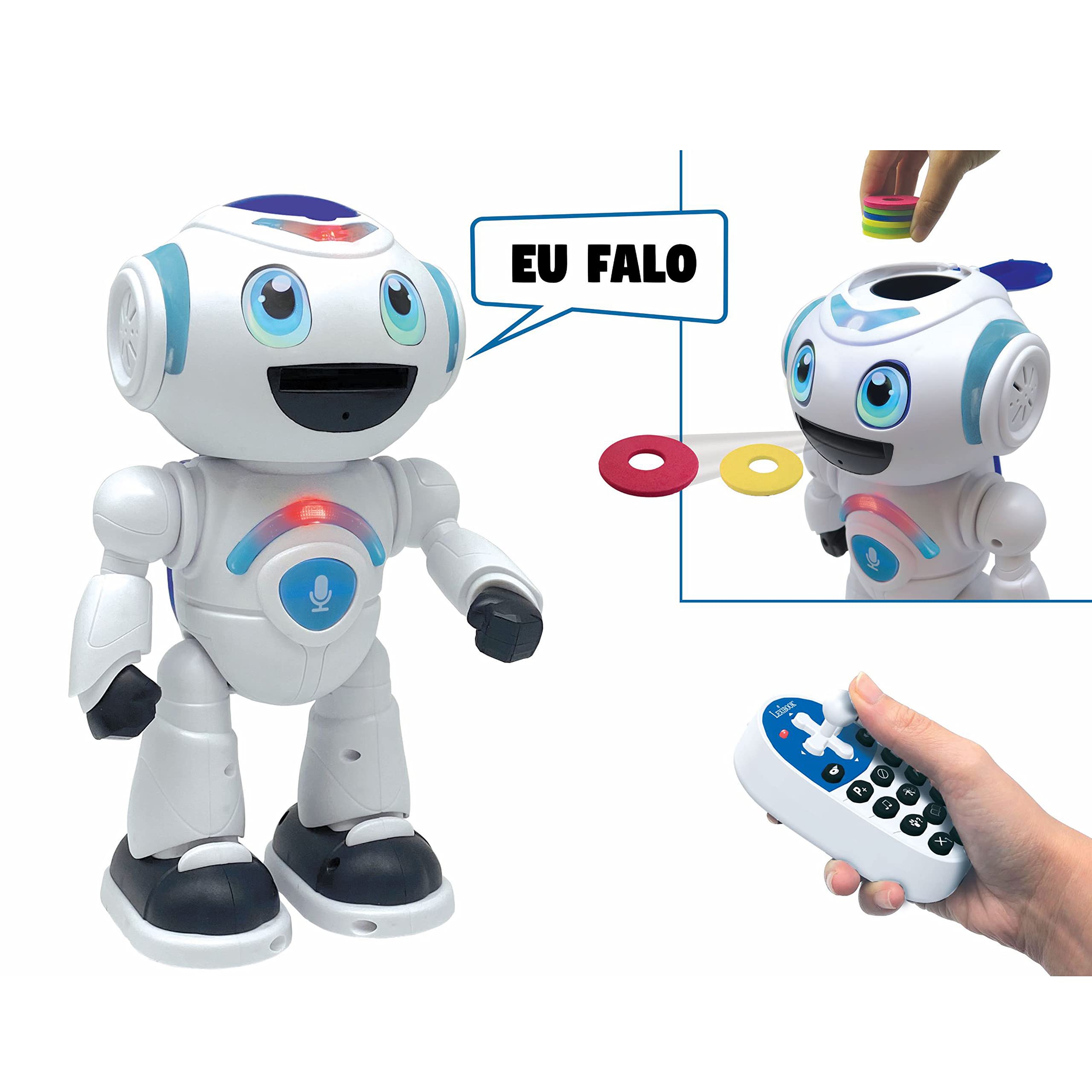 Lexibook Powerman Master ROB25ES robot interattivo programmabile