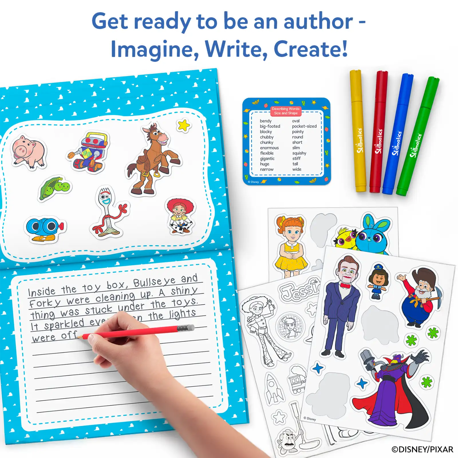 Skillmatics My Story Art Kit Toy Story kit creativo 5-10 anni