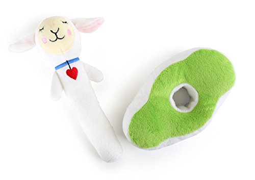 smallfoot Lotta 10021 Sonaglio Pecora Peluche Neonato Morbido