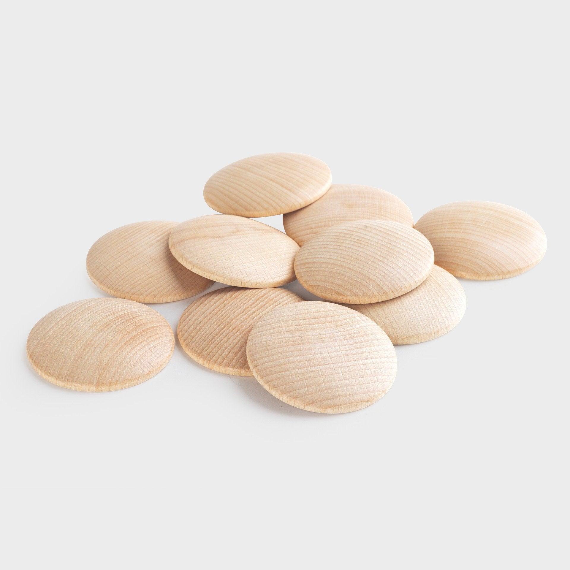 Tickit Discs dischi in legno 10 pz 6 cm