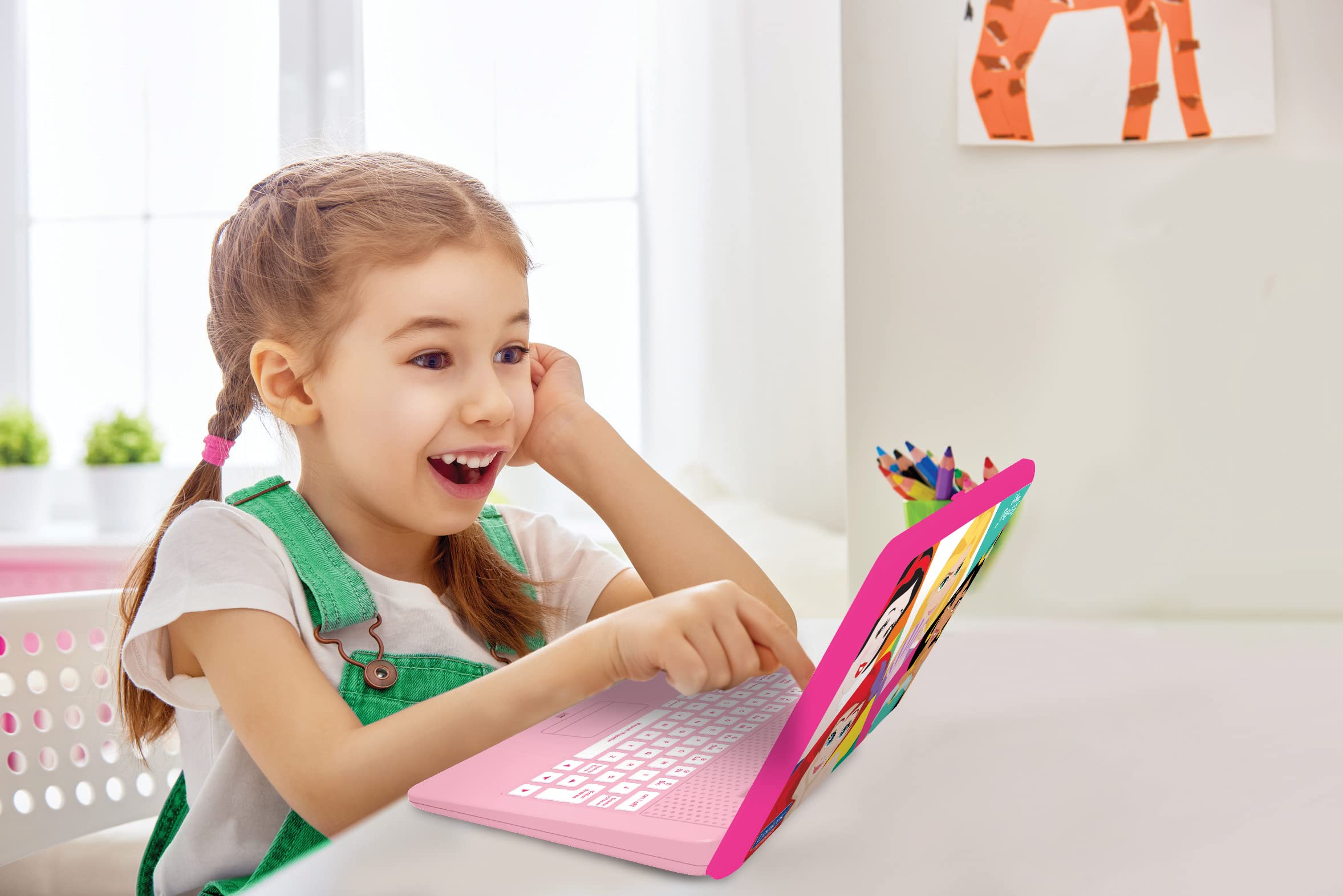 Lexibook JC598DPi1 Principesse laptop educativo bilingue