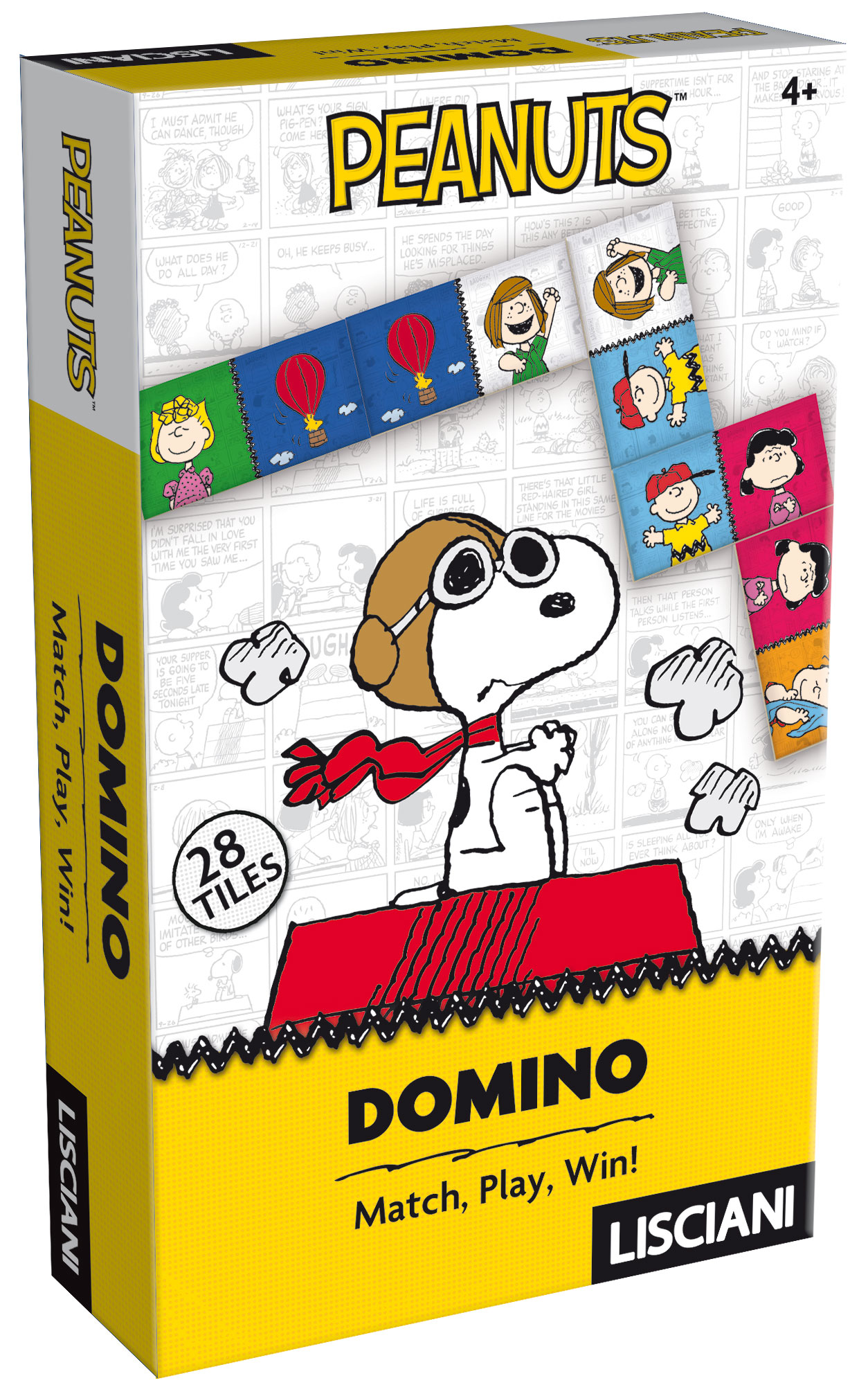 Lisciani Peanuts Domino gioco domino bambini personaggi