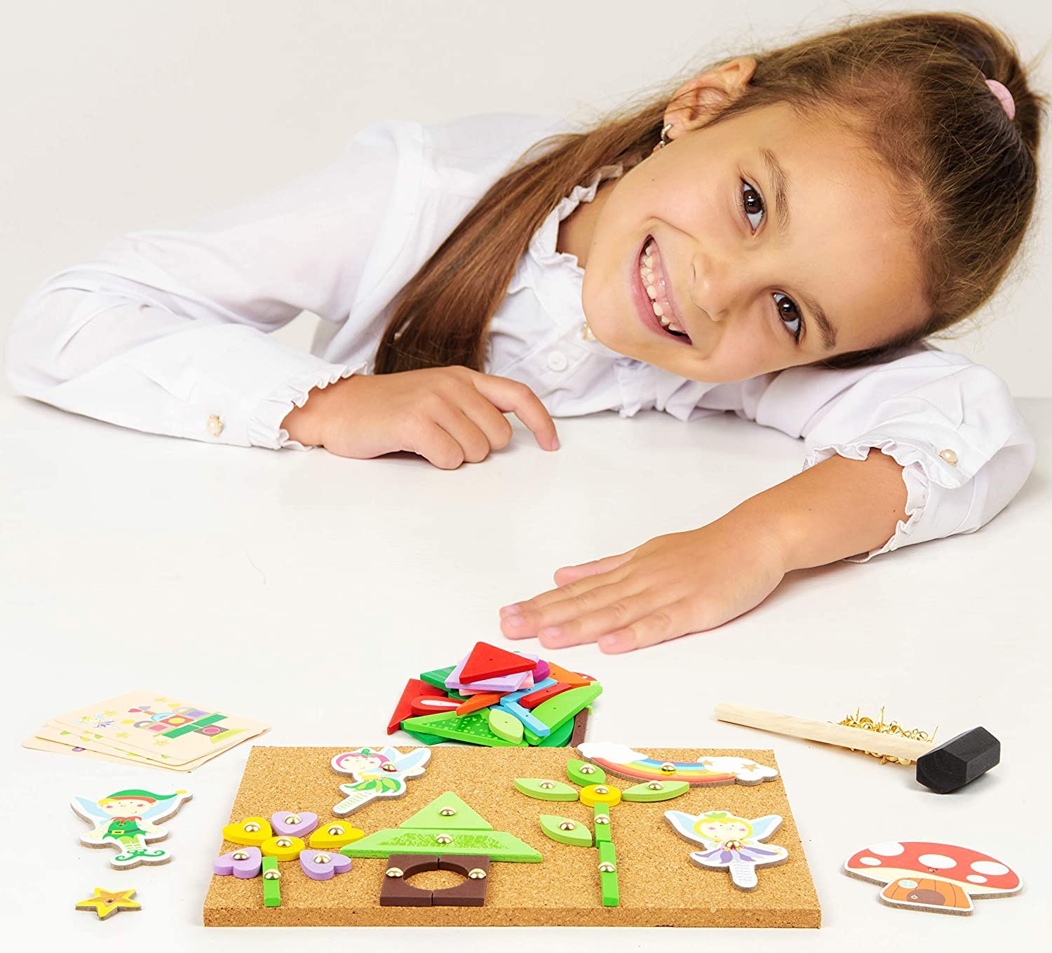 smallfoot 10227 gioco martelletto legno fata 6 anni
