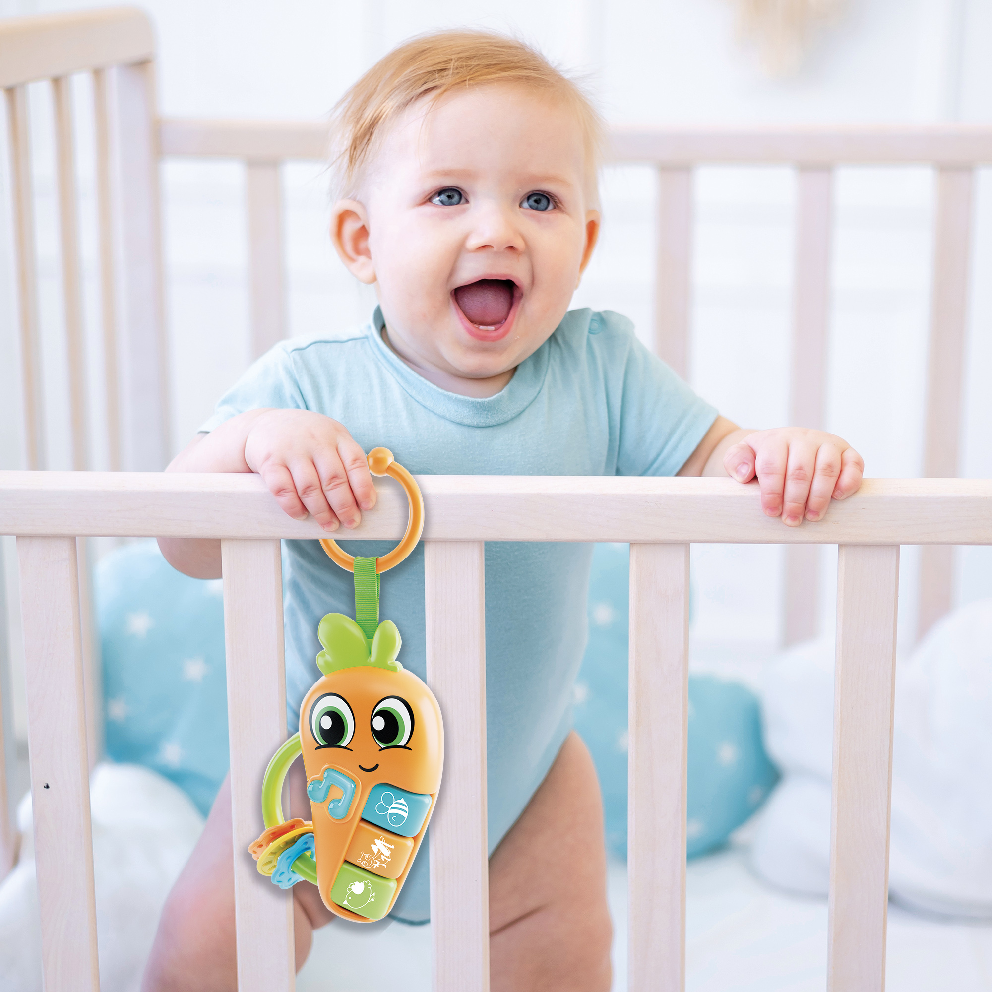 Lisciani Carotina Baby Carrot sonaglio musicale neonati