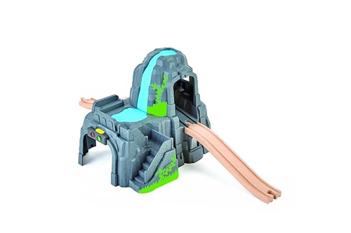 Hape Set Montagna galleria treno legno luci e suoni