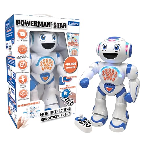 Lexibook Powerman Star robot giocattolo interattivo con telecomando