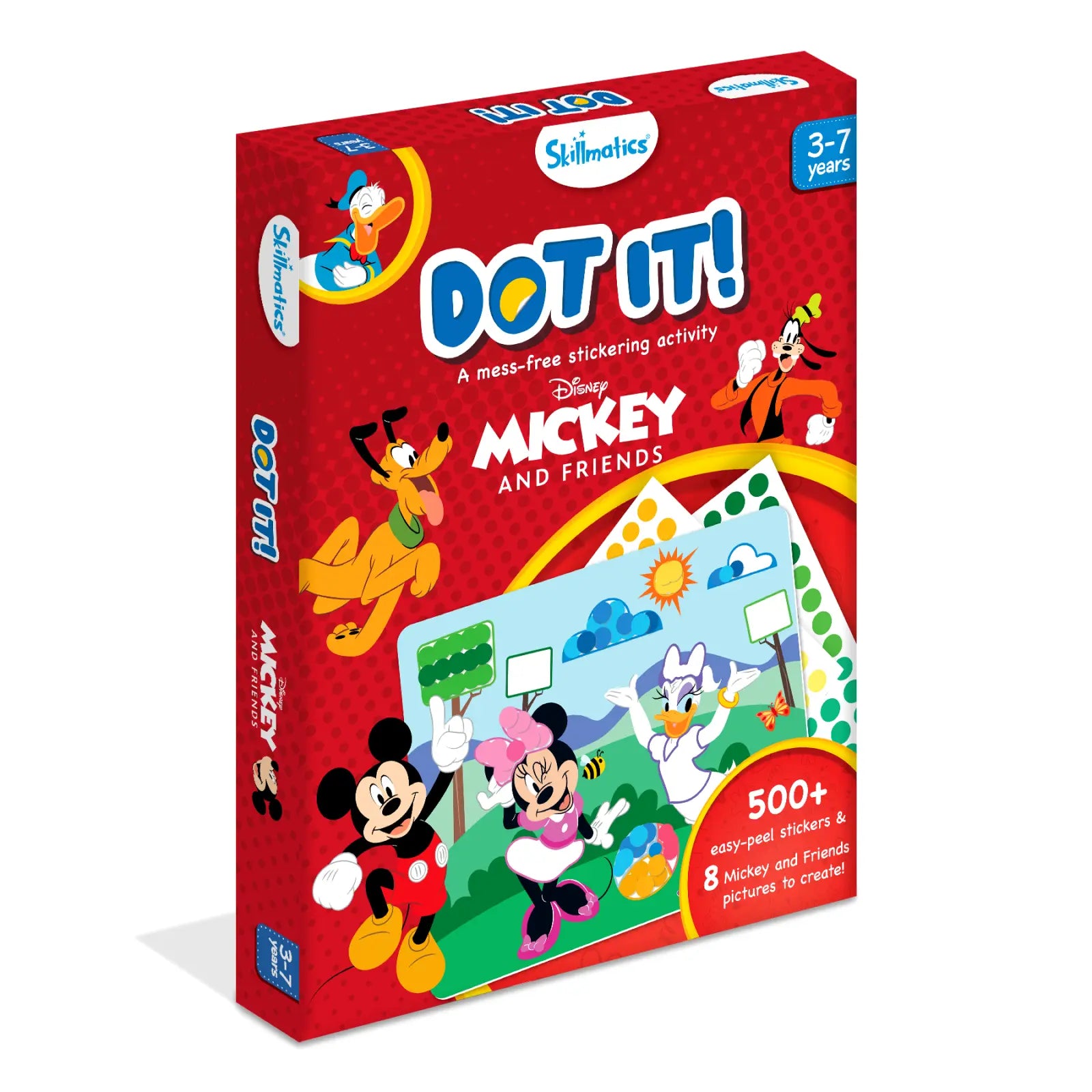 Skillmatics Dot it! Mickey and Friends gioco adesivi 8 immagini