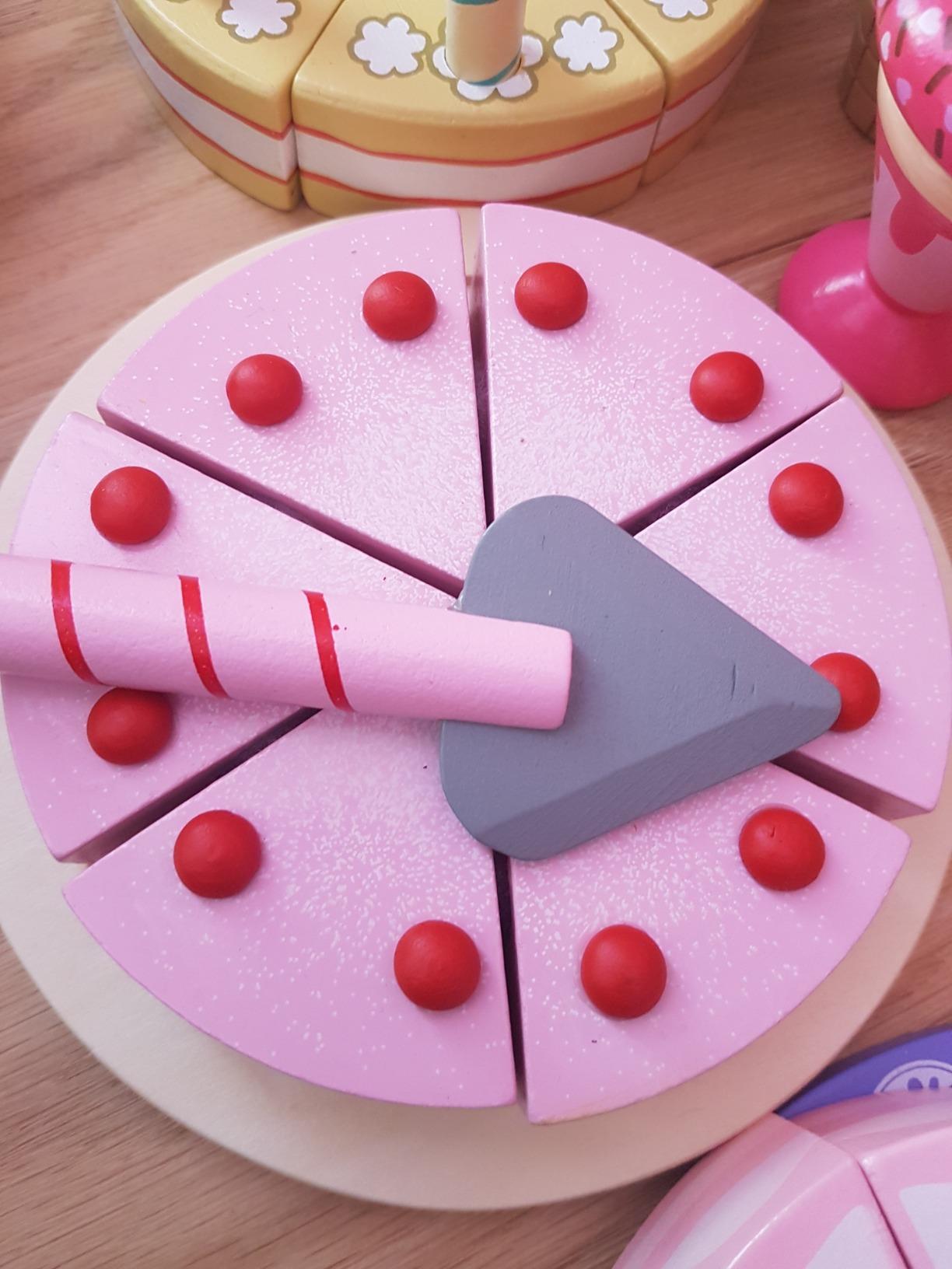 smallfoot 2020787 Taglio della Torta gioco cucina legno