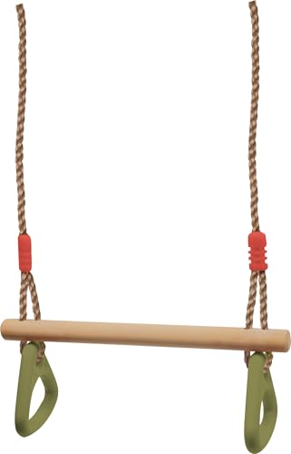 smallfoot Altalena 6120 2 in 1 anelli legno da 3 anni