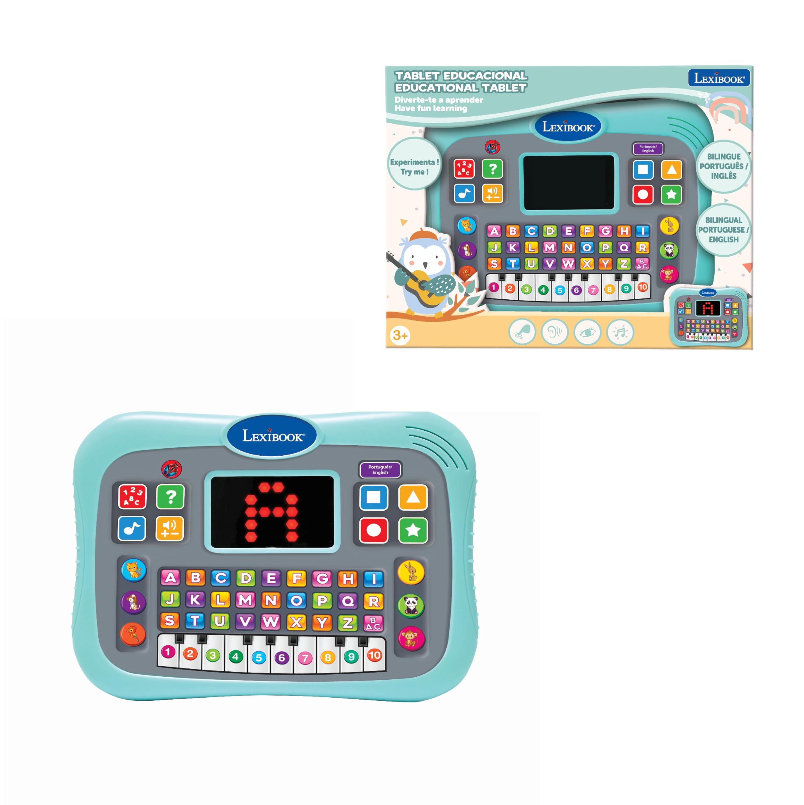 Lexibook Spidey JCPAD002SP tablet educativo portoghese inglese