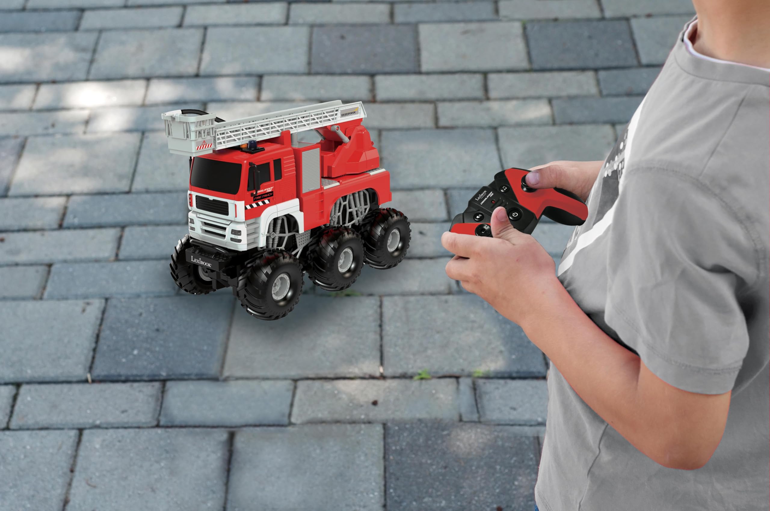 Lexibook Crosslander PRO RCP20LXB camion pompieri RC con acqua