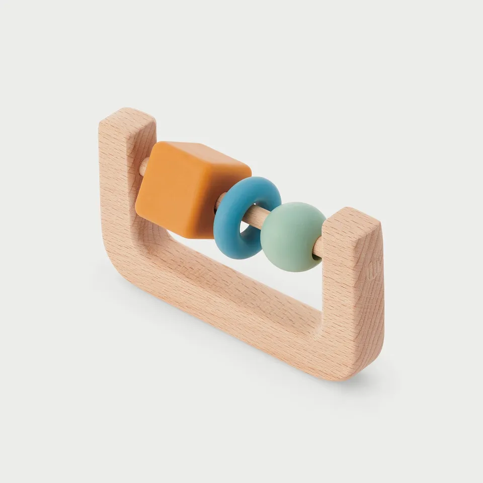 Tickit SiliSoft Arch Rattle sonaglio legno Neutral 1 pezzo