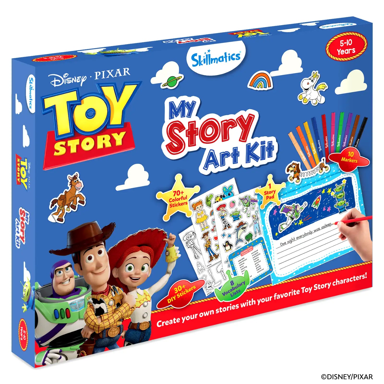 Skillmatics My Story Art Kit Toy Story kit creativo 5-10 anni