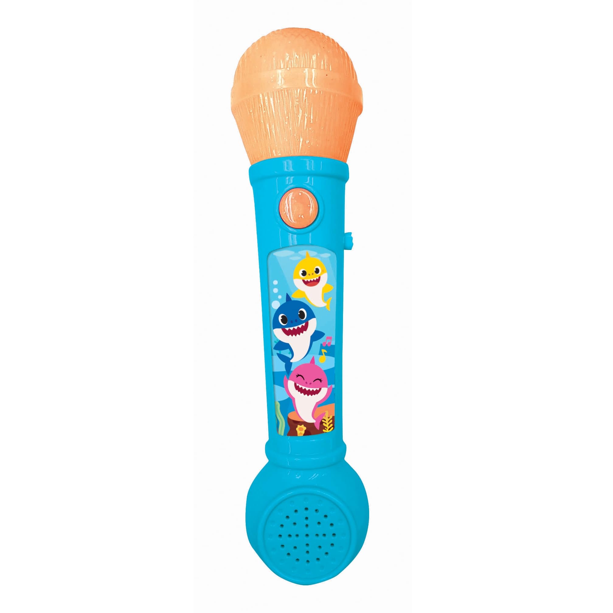 Lexibook Baby Shark MIC80BSLXB microfono luminoso blu/arancio