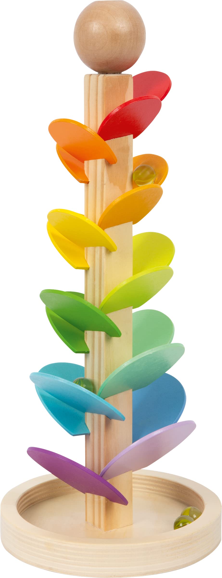 smallfoot Arcobaleno pista biglie sonora legno