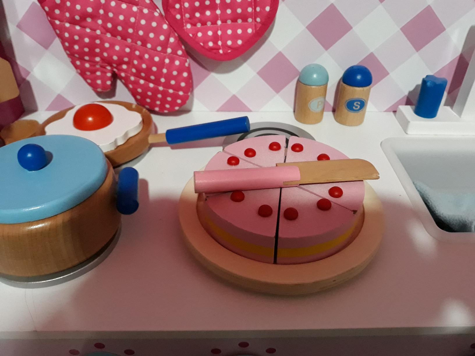 smallfoot 2020787 Taglio della Torta gioco cucina legno
