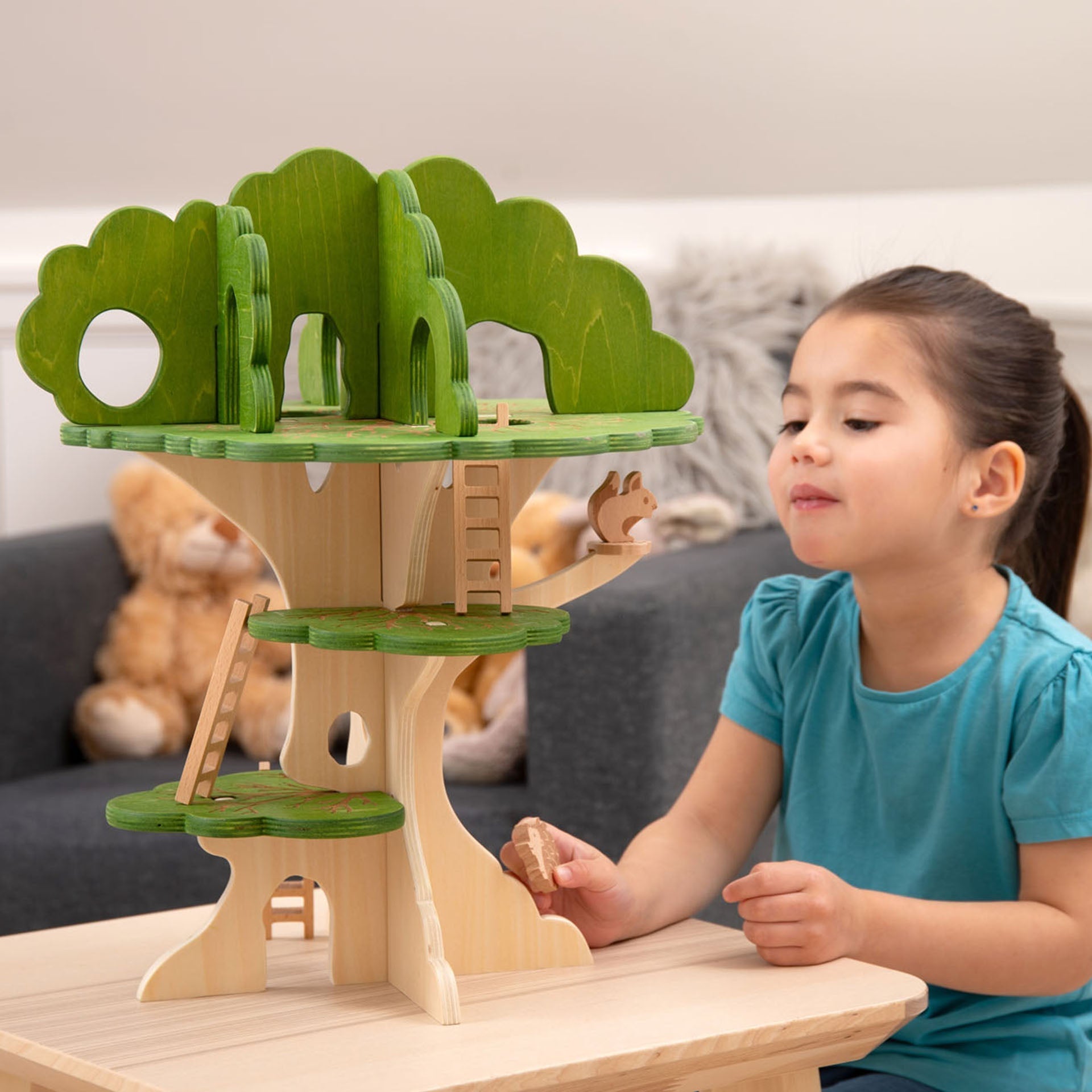 Tickit Woodland Trail Treehouse casetta albero legno