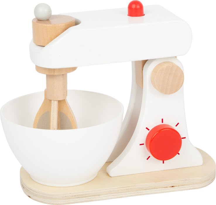 smallfoot set utensili cucina legno tostapane mixer 3 pezzi