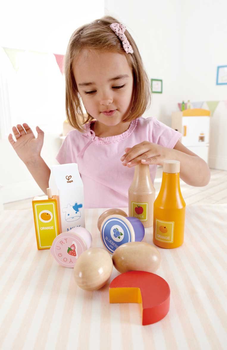 Hape E3108 ingredienti base giocattolo cucina sani