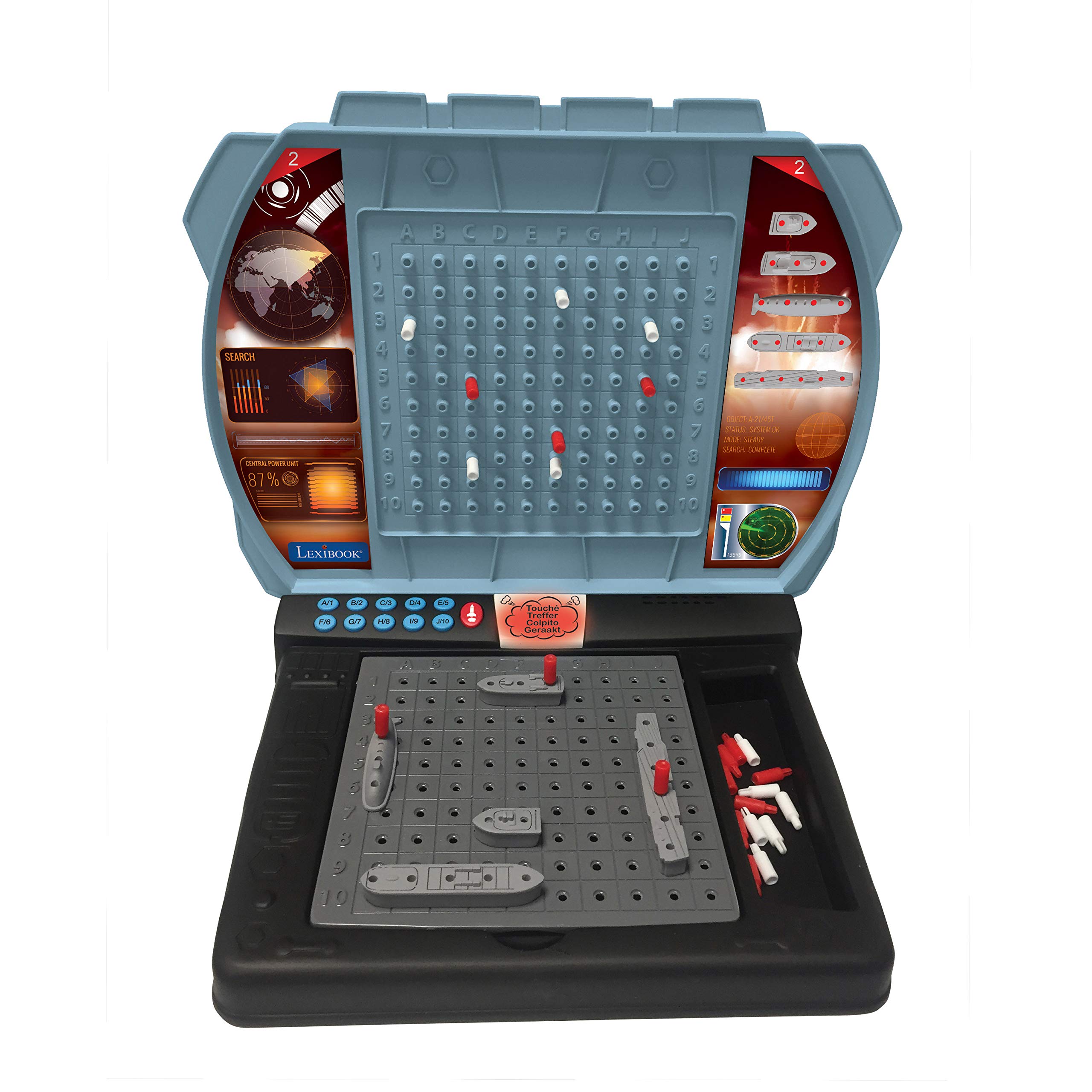 Lexibook GT2800 battaglia navale elettronica voce